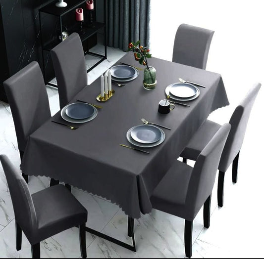 FORROS DE SILLAS x 6 + MANTEL   FSE015